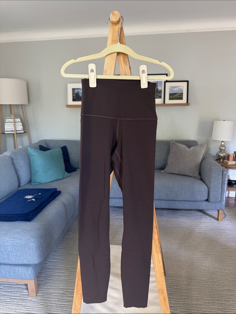 lululemon athletica Women Brown High-Waist Leggings